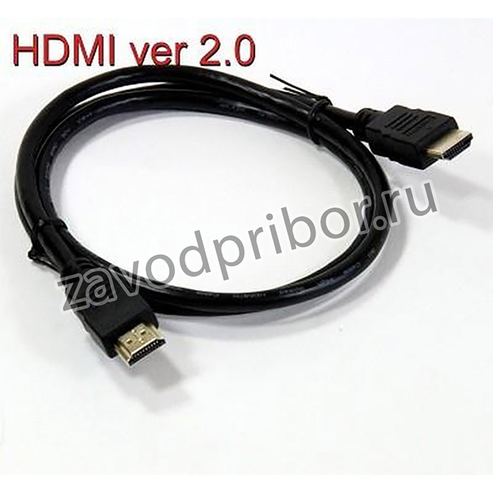 Кабель TELECOM 1m HDMI to HDMI (19M -19M) 2.0+3D/Ethernet TCG200-1M