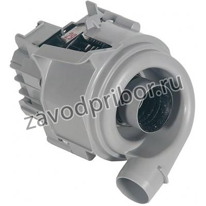 (755078) насос (помпа) рециркуляционный посудомоечной машины Bosch, Neff, Siemens, Gaggenau (с ТЭНом, в сборе)