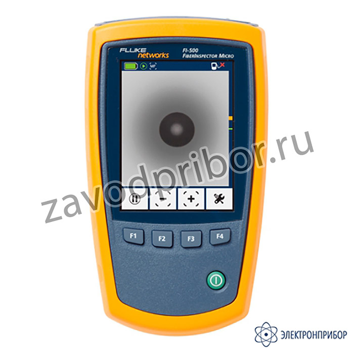 Fluke FiberInspector Micro — эндоскоп для проверки торцевых поверхностей оптоволоконных кабелей на отсутствие загрязнений или повреждений