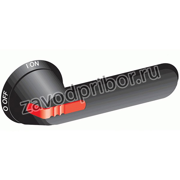 ABB OHB95J12E011-RUH Ручка черная для рубильников OT315..400E,с символами для управления через дверь