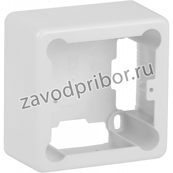 CKK10D-U-2-K01, Коробка универсал. КМКУ 85х85х42мм неразб. ЭЛЕКОР белая IEK