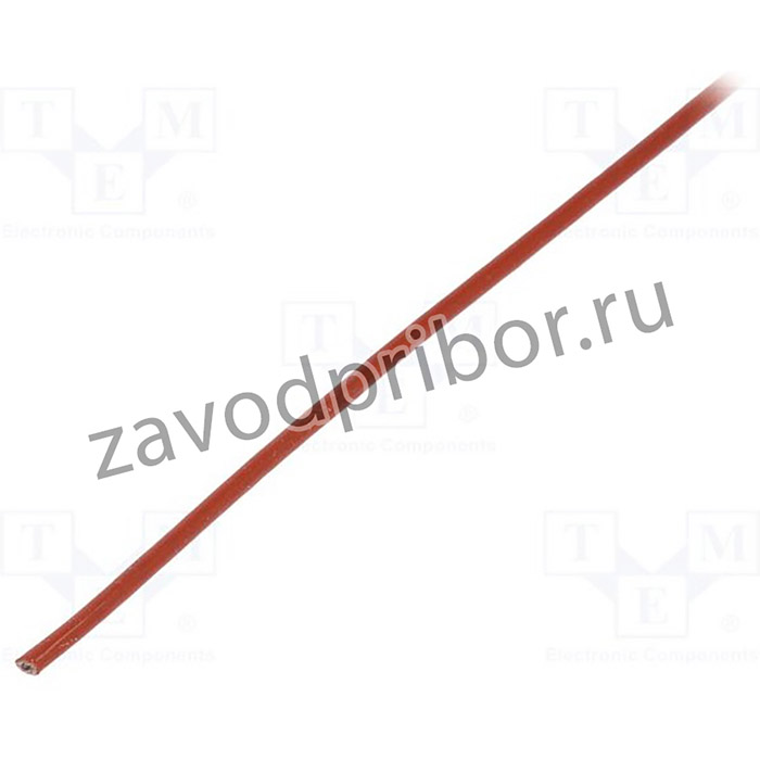 SCS4KV-1.0-RB-300, Электроизоляционная трубка, кирпичный, -60-250°C, 1мм, 4кВ/мм