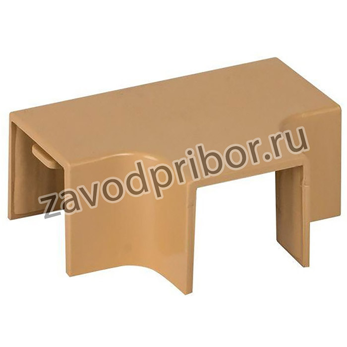 Угол T-образный 16х16 под свет. дерево Plast PROxima (уп.4шт) EKF tchl-16-16x4
