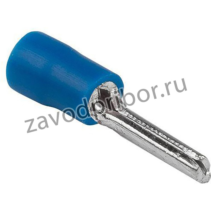Наконечник штыревой круглый изолированный НШКИ 1.0-2.5 (уп.50шт) EKF nshki-1.0-2.5