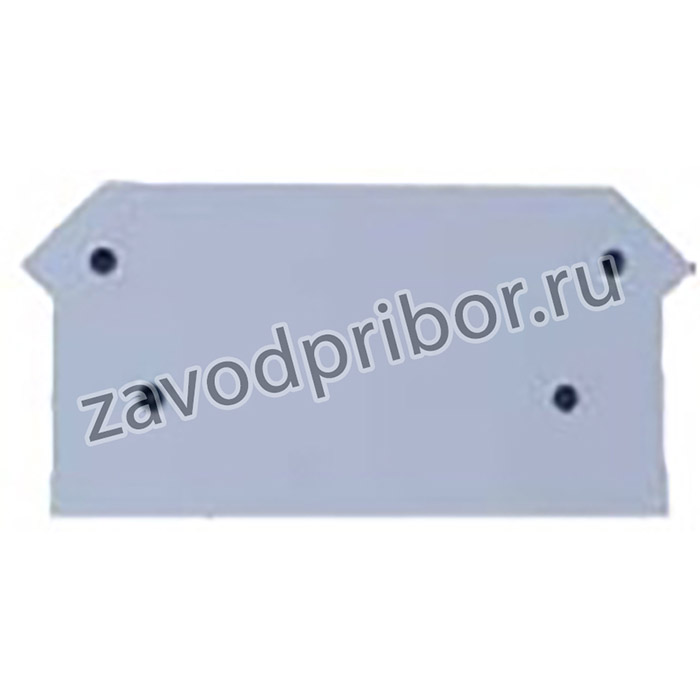 P9/6L/G, 282-317 Торцевая пластина для FJ1-6L серая