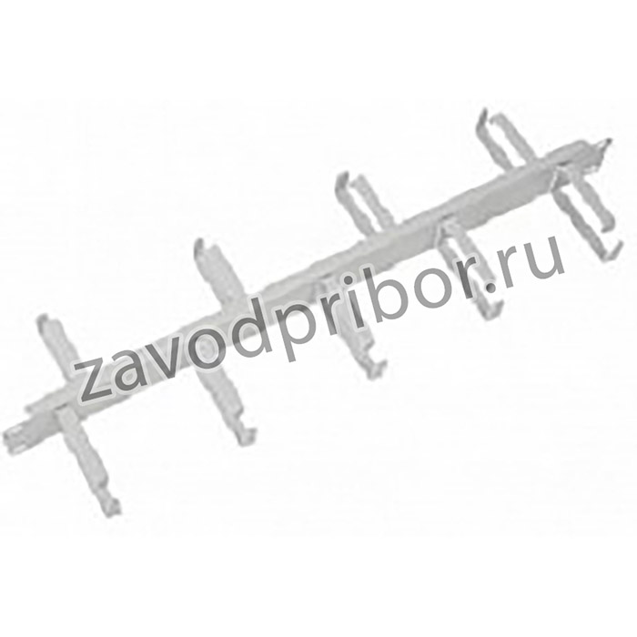 ЦМО Органайзер кабельный горизонтальный двусторонний 19" 1U, 9 колец (ГКО-1-9)