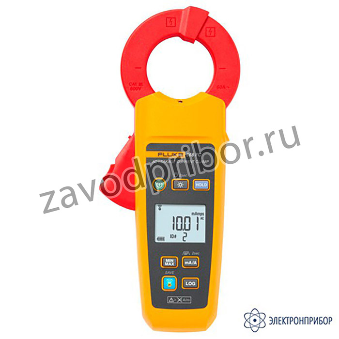 Fluke 368 FC — токоизмерительные клещи для измерения истинных среднеквадратичных значений тока утечки