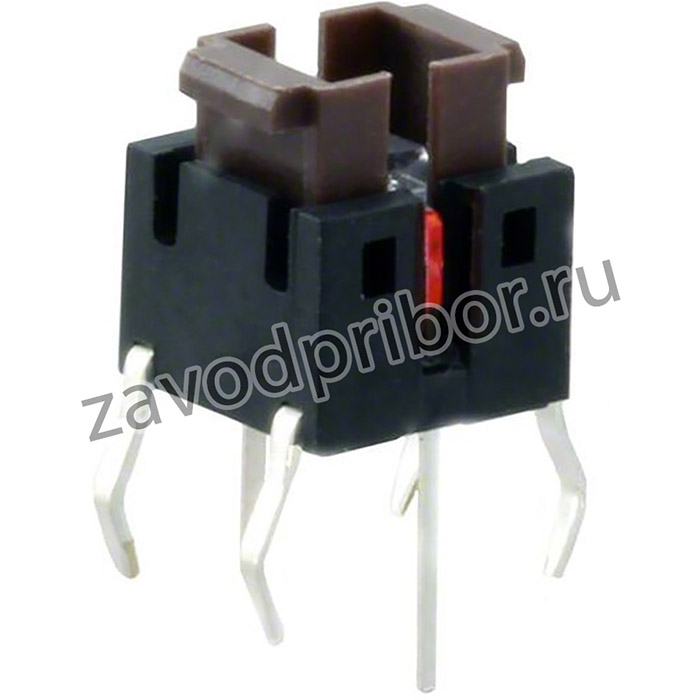 FSMIJ62AR04, Switch Tactile OFF (ON) SPST Rectangular Button PC Pins 0.05A 12VDC 500000Cycles 1.57N Thru-Hole