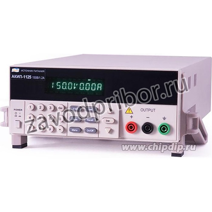 АКИП-1125, Источник питания постоянного тока программируемый, 0-150V-1.2A