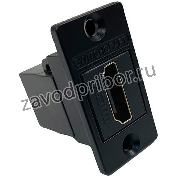 NHHD192B, HDMI, Displayport & DVI Connectors NH SERIES HDMI NARROW MOD PNL