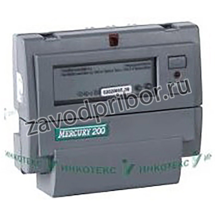 Счетчик Меркурий 200.02 5-60А/220В (мнтар.) ЖКИ (DIN)