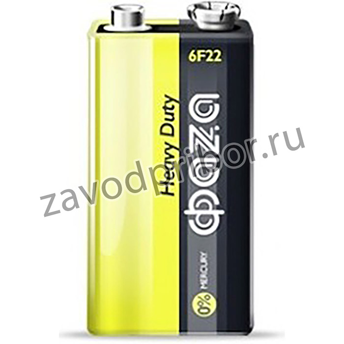 5002265, Элемент питания Фaza 6F22 (кратно 1)