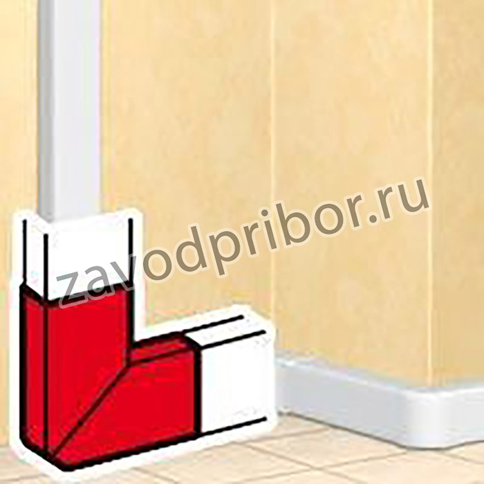 Угол плоский 65х220 Leg 010796