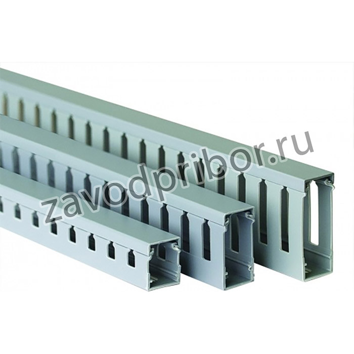 Короб перфорированный серый RL75 15х30 | 00672RL | DKC