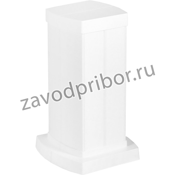 Мини-колонна 0,3m, 4 секции, корпус и крышка из ПВХ, цвет белый