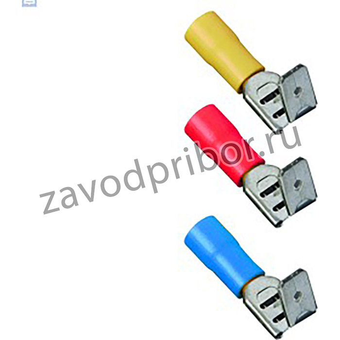 084-13-02 Разъем изолированный РпИо 2.5-7.5-0.8 синий (уп./100 шт) HLT