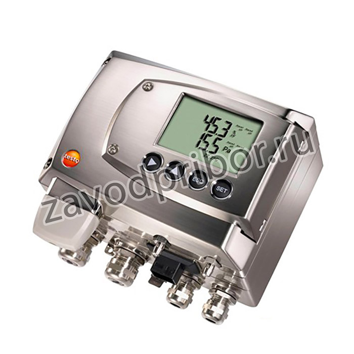 testo 6381 — трансмиттер дифференциального давления для установки в нормальных зонах