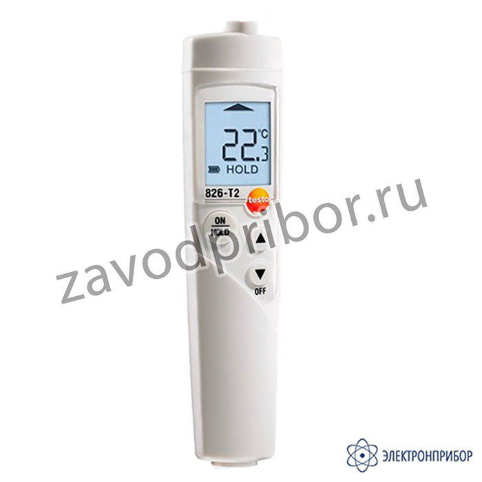 testo 826-T2 — инфракрасный термометр для пищевого сектора с лазерным целеуказателем