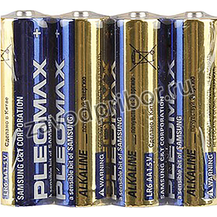 Батарейки Pleomax LR6-4S Alkaline