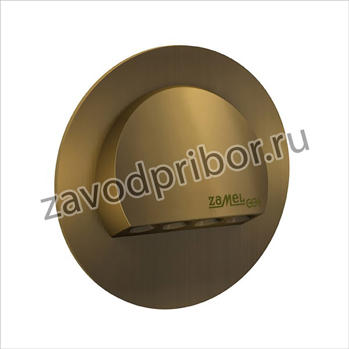 Zamel Светильник RUBI Золото/RGB в монт.коробку, 14V DC с встр. RGB контроллером