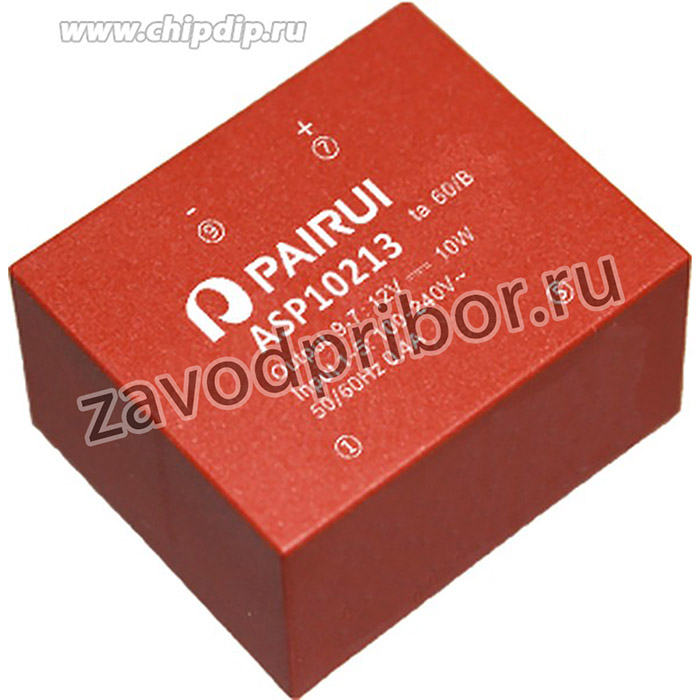 ASP10211, AC/DC преобразователь, мощность: 10W, входное напряжение: 85-265V, выходное напряжение: 5V, выходной ток: 2A