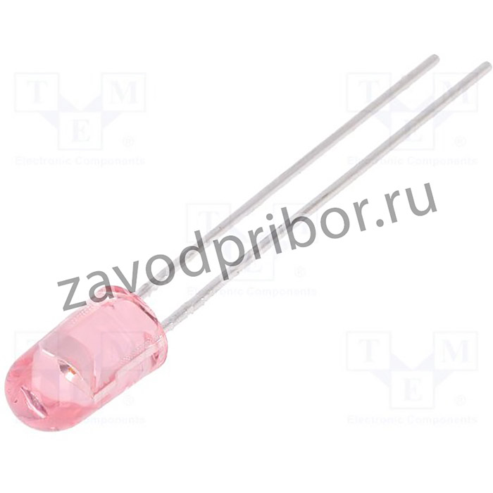 HLMP-AD06-P0000, LED; красный; 880мкд; 35/70°; Поверхность: выпуклая; 2?2,4В; 20мА