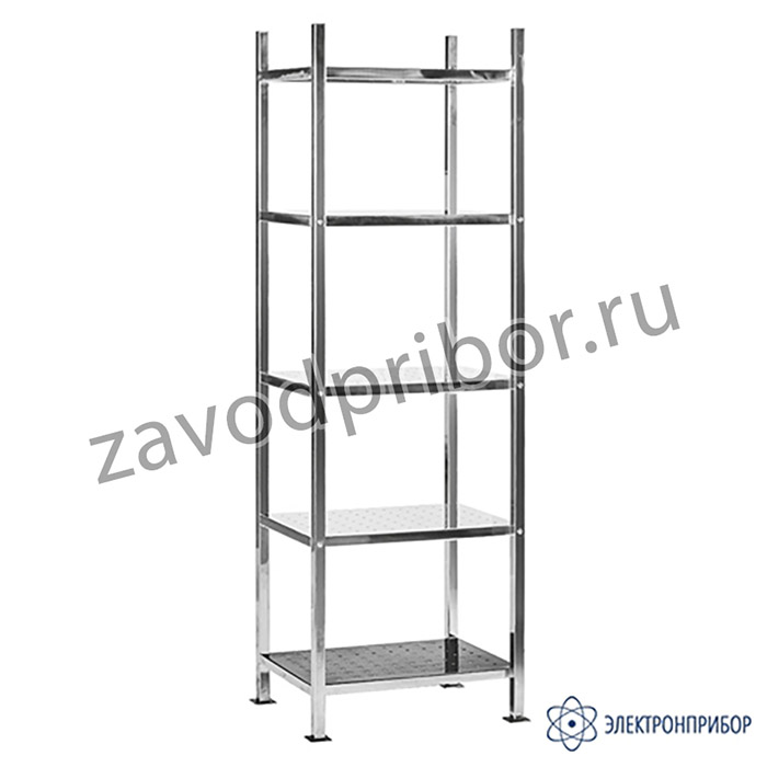 КР-СТ — стеллаж из нержавеющей стали серии Кристалл