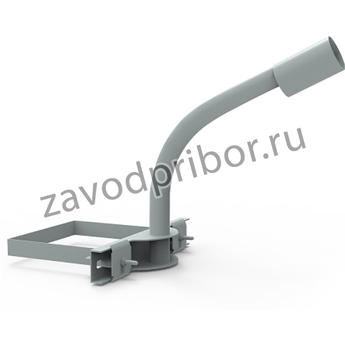 Gauss Кронштейн для уличных светильников на опору с 1 хомутом 625х460х480 D60мм