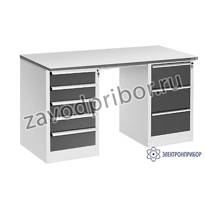 CP-18-7+ДР-05+ДР-03 — стол рабочий КОНСТАНТ с драйверами ДР-05 и ДР-03