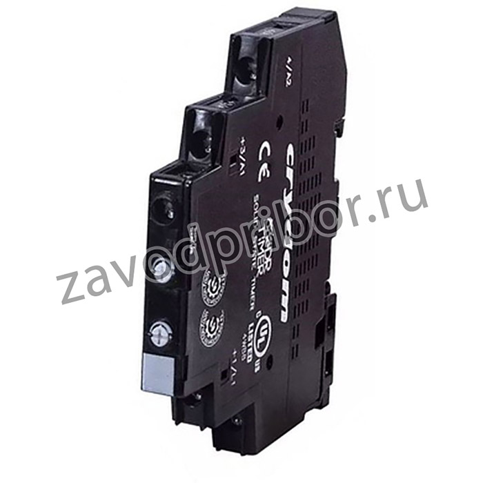 DRTU06D06, DIN Rail Multi Function Timer Relay, 12 24V ac/dc, SPST, 0.1 s 100h