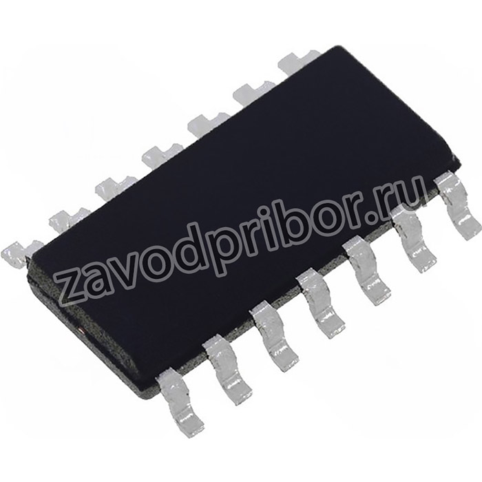 LM2902D, IC: операционный усилитель, 1,3МГц, 3-30В, Каналы: 4, SO14