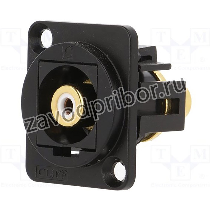 CP30231MB, Соединитель, гнездо RCA, с обеих сторон, Корп: стандарт XLR