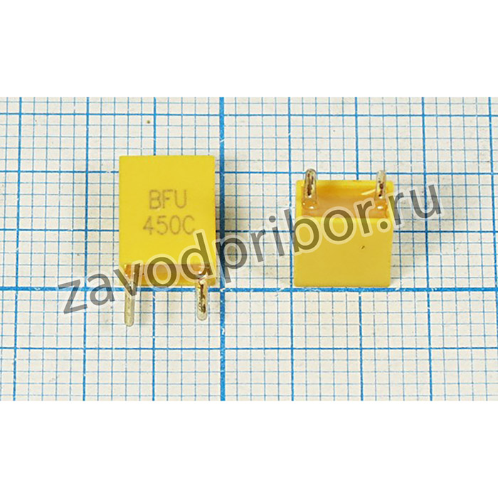 Кварцевый фильтр 450, Корпус BFUL ,Выводы 2P ,BFU450C , Дискриминатор
