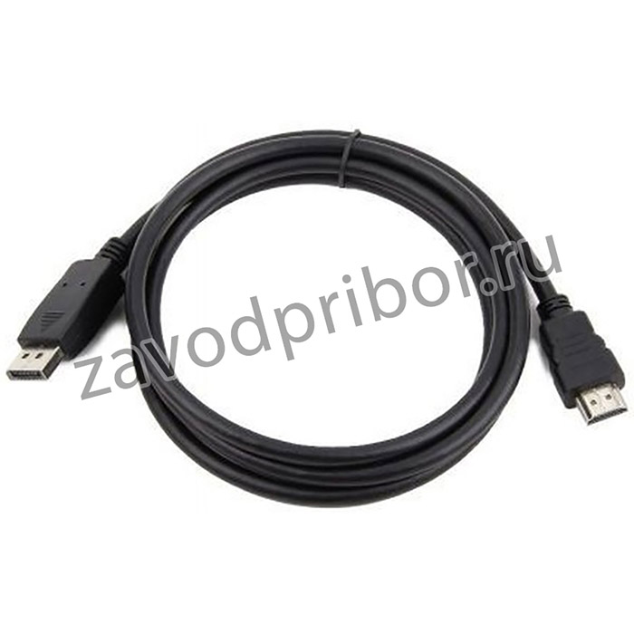 Filum Кабель Display port-HDMI 1.8 м., медь, черный, разъемы: Display port male- HDMI A male, пакет. [FL-C-DPM-HM-1.8M] (894192)