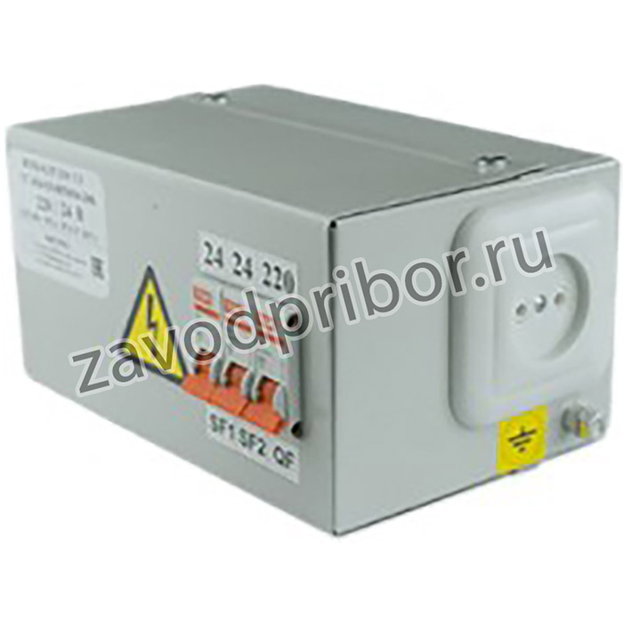 ЯТП-0,25 У3 380/24В, с 2-мя автоматами, IP31, ящик с понижающим трансформатором