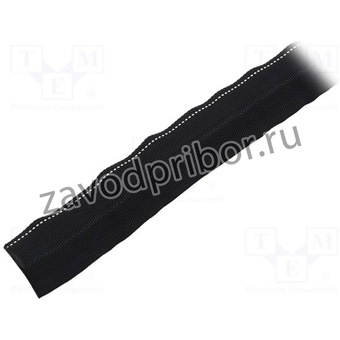 TWISTINFR29-PET-BK, Оплетка полиэфирная, Диаметр рукава 25-29мм, Дл 15м, черный