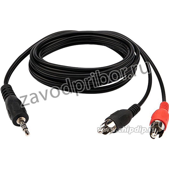 17-4202, Шнур Стерео 3,5мм - 2 RCA, 1,5м
