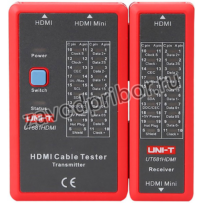 Тестер проводки UNI-T UT681HDMI
