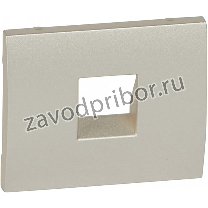 Legrand Galea Life Титан Накладка 1-ой ТЛФ/комп розетки