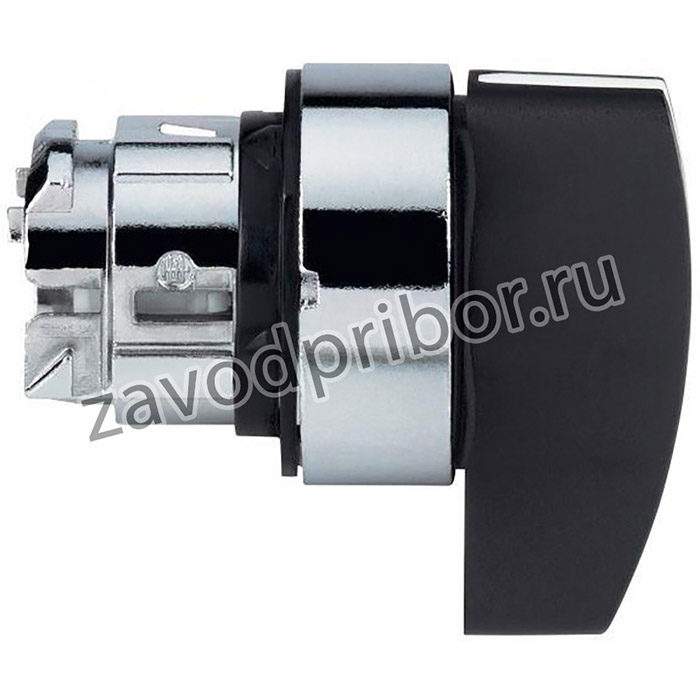 ZB4BJ5, Selector switch head black, _22mm, 3 positions +/- 45°, wihtout detent, not lockable