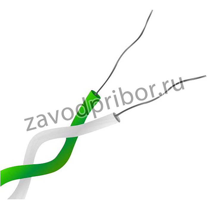 XF-1256-FAR, Thermocouple Cable, Type K, IEC, PTFE Twin Twisted, 1/0.315 mm, 50 m