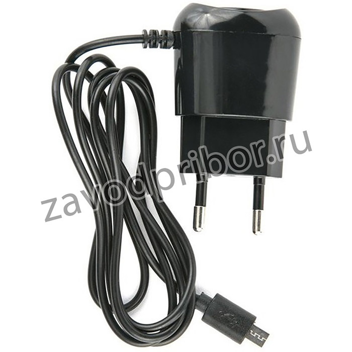 Зарядное устройство сетевое, 1 USB, 1А, каб. micro, Red Line, УТ000010348