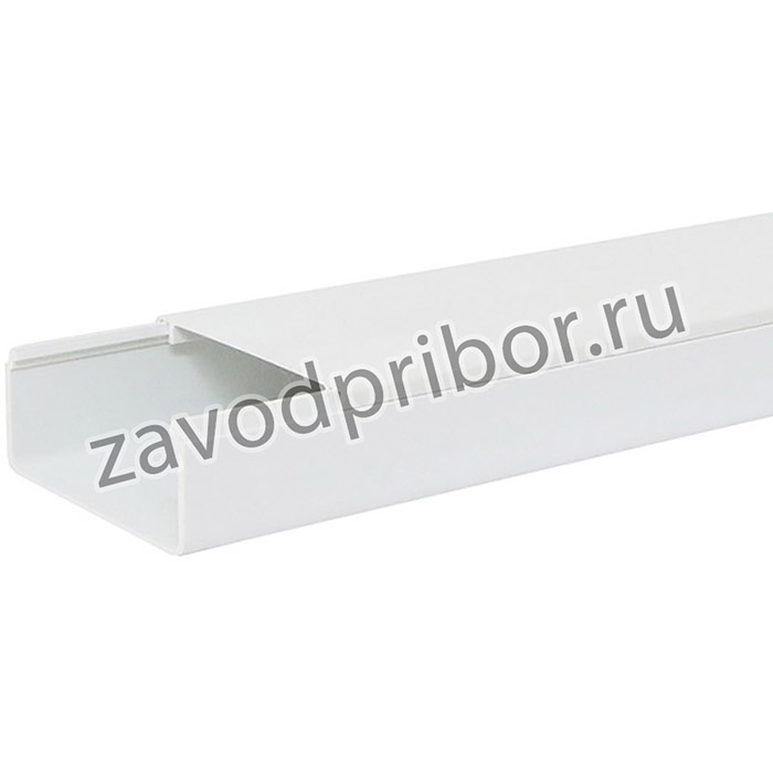 Кабель-канал белый 2-й замок в п/э 20х10 (180м/уп) Промрукав (PR.0325203)
