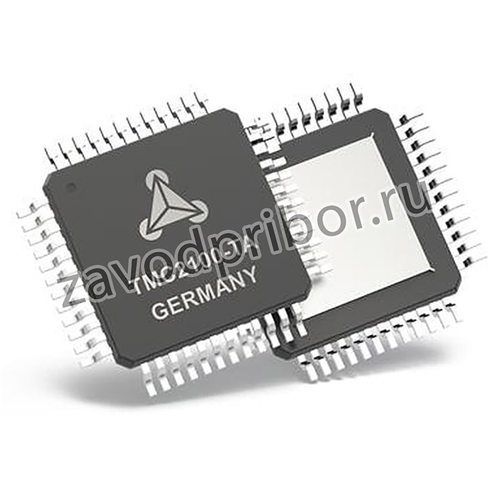 TMC2100-TA-T, Motor / Motion / Ignition Controllers & Drivers Stepper Motor Driver IC, Step/Dir, 5-46V Supply, 1.4A, eTQFP48