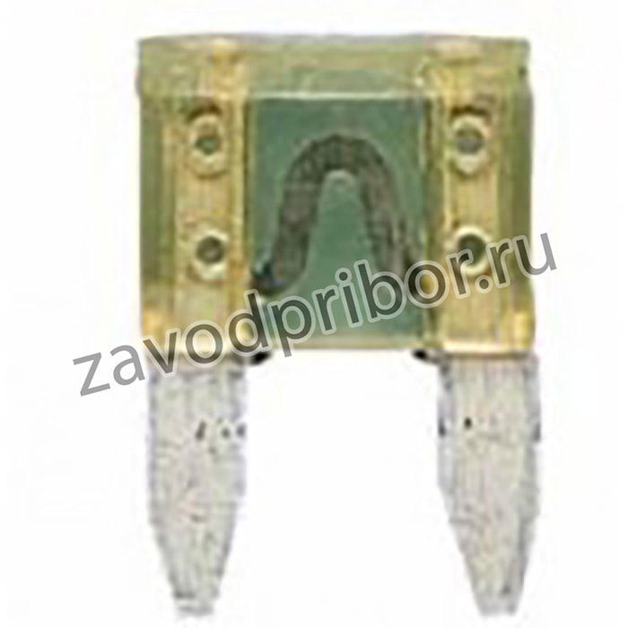 520830020, Предохранитель автомобильный MINI-10,8X16,5MM, желтый, 20 А
