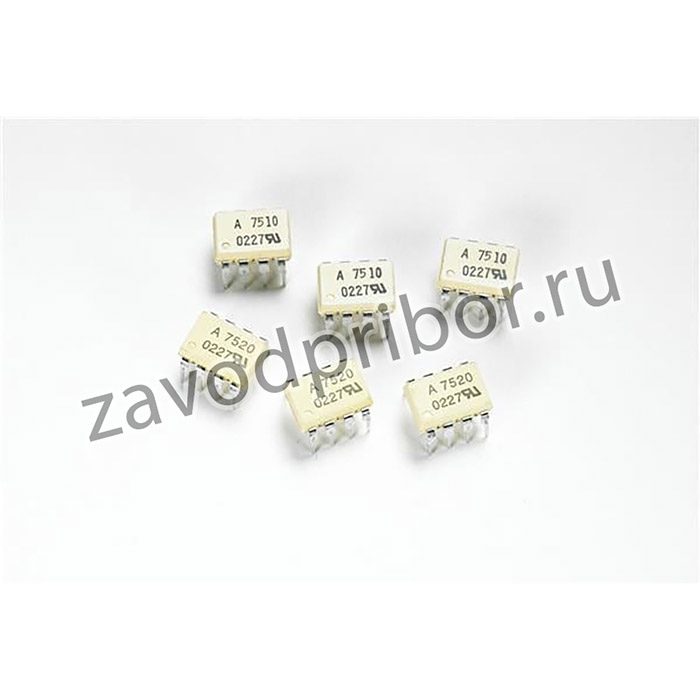 HCPL-7510-000E, Optically Isolated Amplifiers 4.5 - 5.5 SV +/-3%