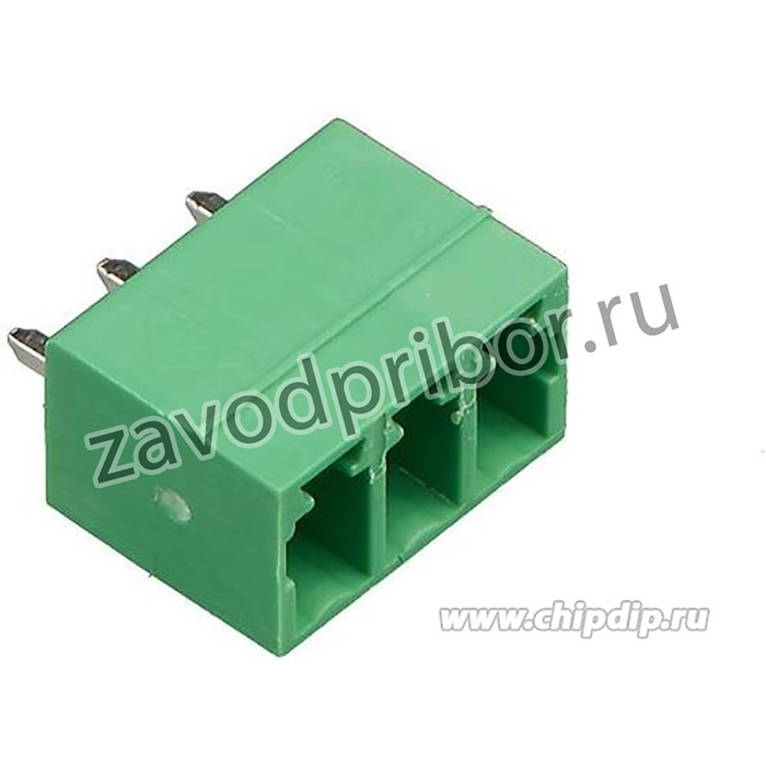 15EDGVC-3.81-03P-14-00AH, Клеммник, 3-контактный, 3.81мм, прямой