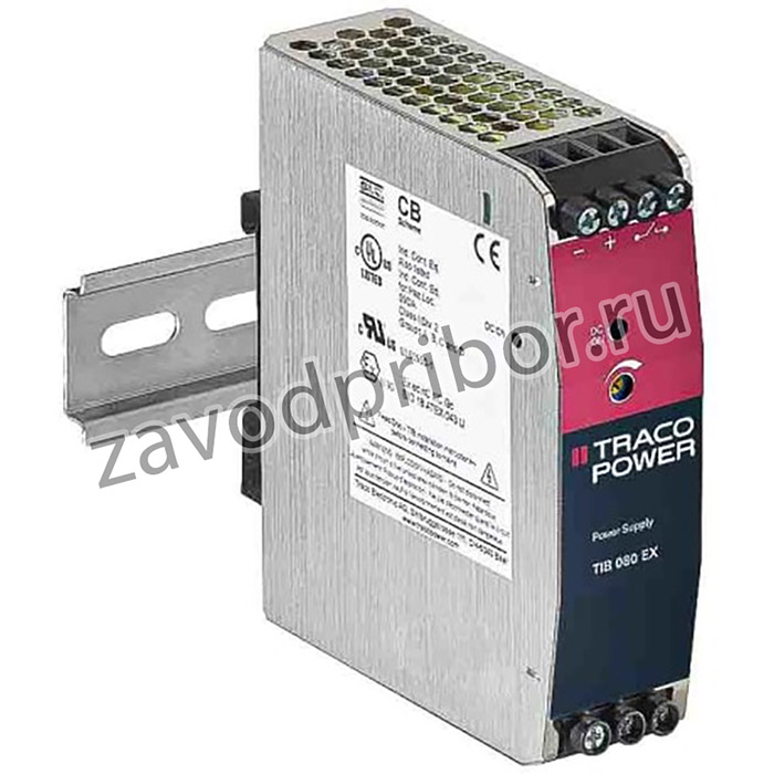 TIB 080-112EX, TIB 080 DIN Rail Power Supply, 85 264V ac ac Input, 12V dc dc Output, 6.7A Output, 80W