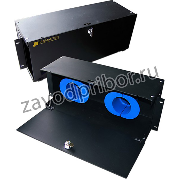 Органайзер для оптического кабеля 19", 4U