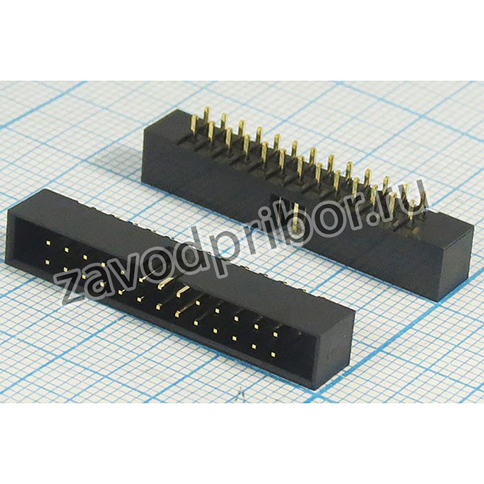 Разъем (IDC) BH2-26 вилка, шаг P2.0x2.0, контакты 26P, на плату, BH2-26